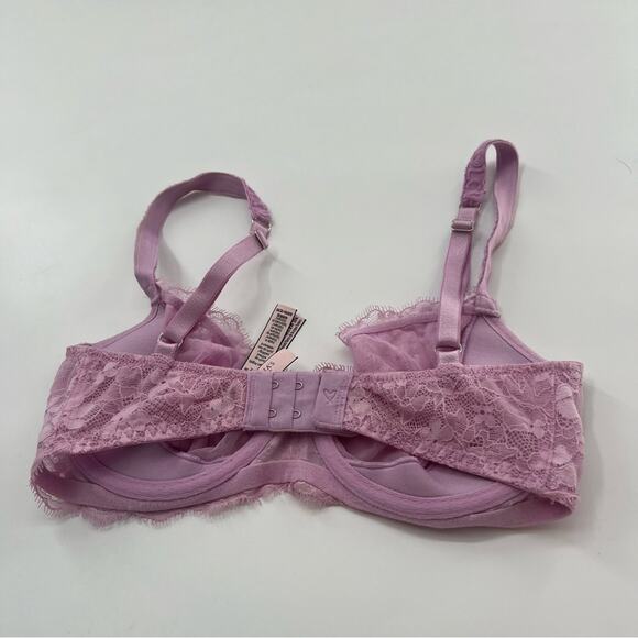 Victoria’s Secret Pink Push Up Without Padding Lace Underwire Bra - Picture 3 of 4